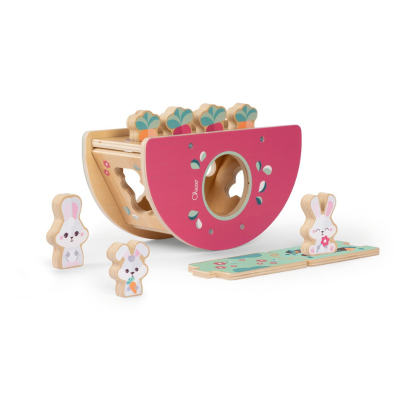 7546143 Chicco A Toca dos Coelhinhos 2+ Anos | Brinquedo Educativo Madeira