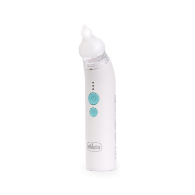7585224 Chicco PhysioClean Aspirador Nasal Elétrico 0m+ | 3 Níveis de Sucção com Melodias