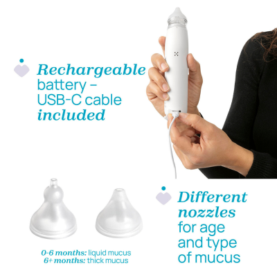 Chicco PhysioClean Aspirador Nasal Elétrico 0m+ | Farmácia d'Arrábida