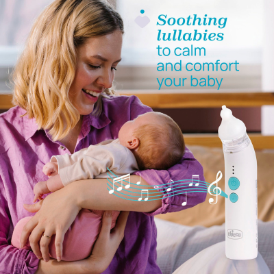 Chicco PhysioClean Aspirador Nasal Elétrico 0m+ | Farmácia d'Arrábida
