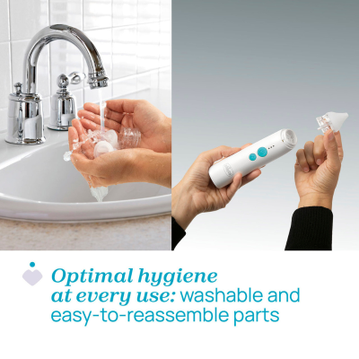 Chicco PhysioClean Aspirador Nasal Elétrico 0m+ | Farmácia d'Arrábida