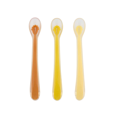 5400858967695 Trixie Pack 3 Colheres Alimentação Bebé Mr. Lion 4m+ | Silicone Alimentar Lavável