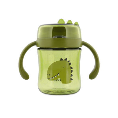 5400858967541 Trixie Copo 360º com Pegas Mr. Dino 6m+ | Tecnologia Anti-Derrame | Tritan