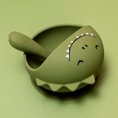 Trixie Primeiro Conjunto Refeição Bebé Mr. Dino 4m+ | Farmácia d'Arrábida