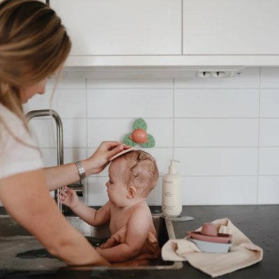 Mushie Spinner Dino com Ventosa +10 Meses | Farmácia d'Arrábida