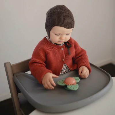 Mushie Spinner Dino com Ventosa +10 Meses | Farmácia d'Arrábida