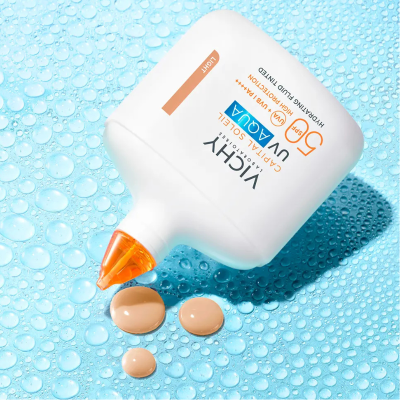 Vichy Capital Soleil UV-Aqua Fluido com Cor Light SPF50 50ml | Farmácia d'Arrábida