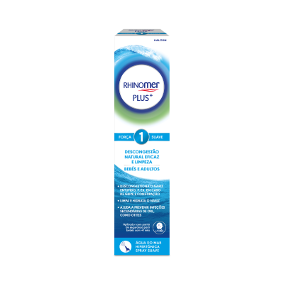 Rhinomer Plus+ Spray Nasal Força 1 Suave 200ml | Farmácia d'Arrábida