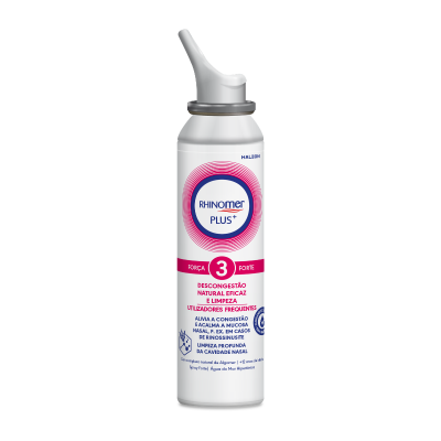 7538900 Rhinomer Plus+ Spray Nasal Força 3 Forte 200ml | Adultos e Jovens +12