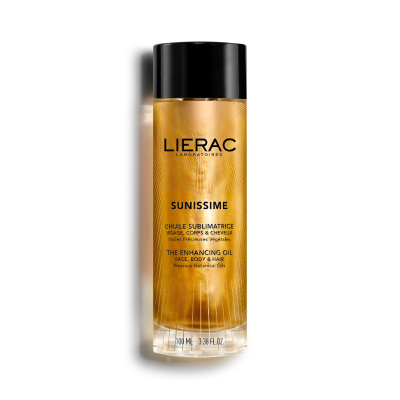 7574384 Lierac Sunissime Óleo Iluminador 100ml | Rosto, Corpo e Cabelo | Acabamento Dourado