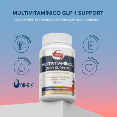 Vitafor Multivitamínico GLP-1 Support 90 Cápsulas | Farmácia d'Arrábida