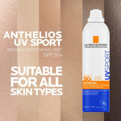La Roche-Posay Anthelios UV Sport Bruma SPF50+ 200ml | Farmácia d'Arrábida