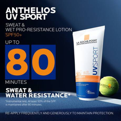 La Roche-Posay Anthelios UVSport Loção SPF50+ 200ml | Farmácia d'Arrábida