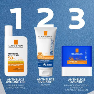 La Roche-Posay Anthelios UVSport Loção SPF50+ 200ml | Farmácia d'Arrábida