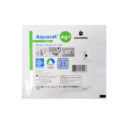Aquacel AG+ Extra Penso 10x10cm Caixa x10 | Farmácia d'Arrábida