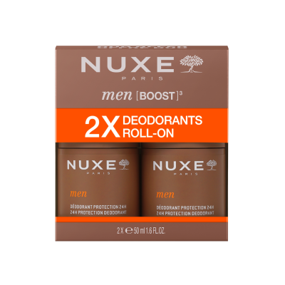 Nuxe Men Boost Pack Desodorizante 24H 2x50ml | Sem Álcool e Sem Sais de Alumínio