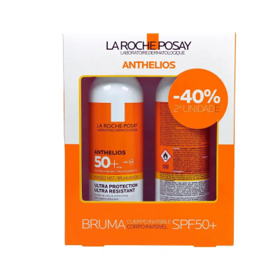 La Roche-Posay Pack Anthelios Bruma SPF50+ 2x200ml | Farmácia d'Arrábida
