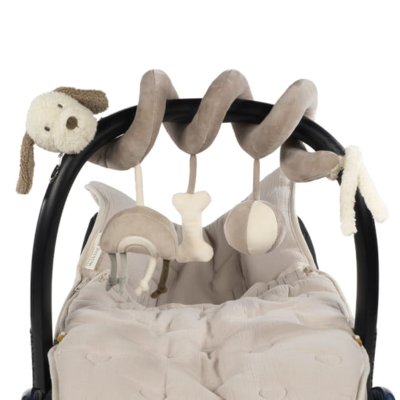 8435748605842 Walking Mum Espiral Didática Cão Sintra Bege | Brinquedo Bebé