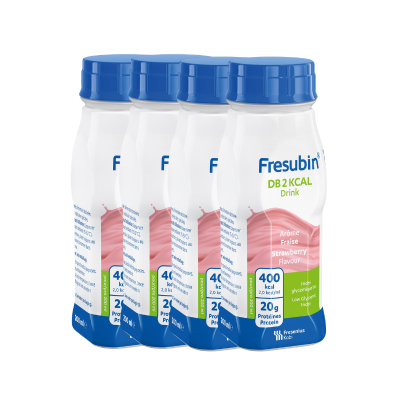 7589374 Fresubin DB 2Kcal Drink Morango 4x200ml | Para malnutrição associada à doença