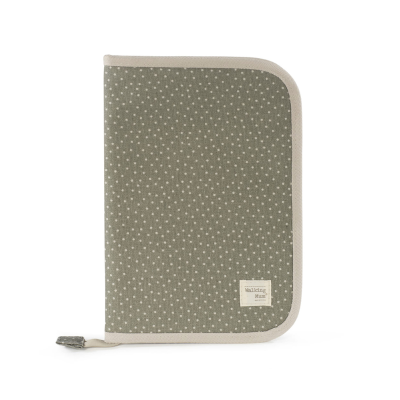 8435748600878 Walking Mum Porta Documentos Bebé Polka Dot Poppy Moss