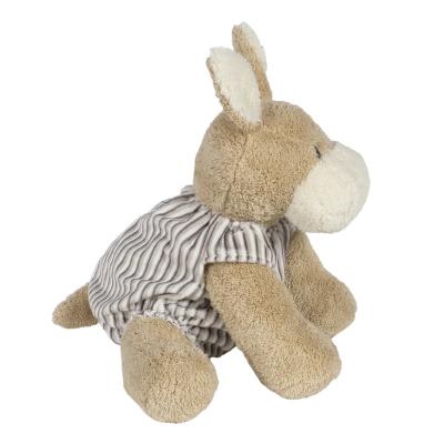 Walking Mum Peluche Burro Botton Strips 27cm | Farmácia d'Arrábida