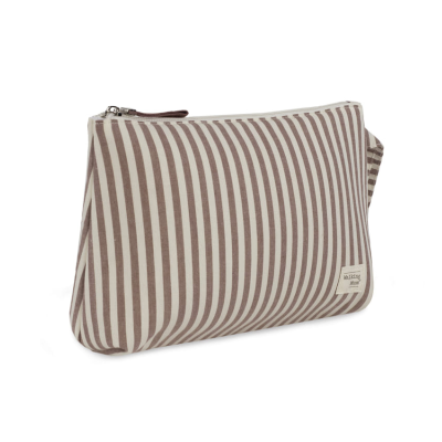 Walking Mum Necessaire Praliné Strips Moka 26cm | Farmácia d'Arrábida
