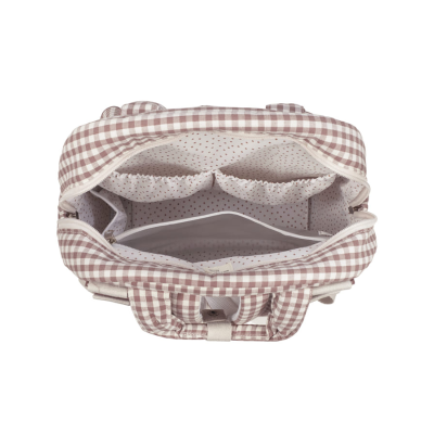 Walking Mum Mochila Maternidade Praliné Vichy Moka | Farmácia d'Arrábida