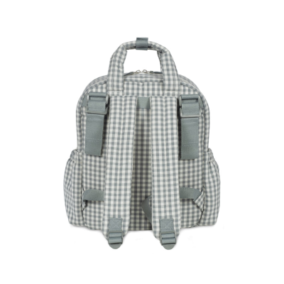 Walking Mum Mochila Maternidade Praliné Vichy Matcha | Farmácia d'Arrábida