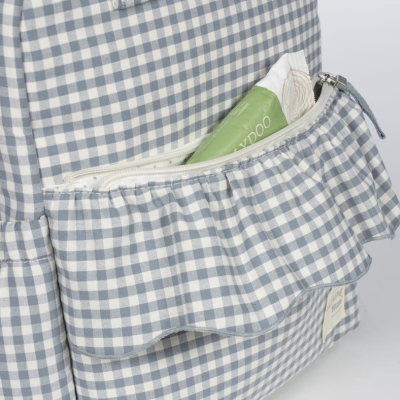 Walking Mum Mochila Maternidade Praliné Vichy Matcha | Farmácia d'Arrábida
