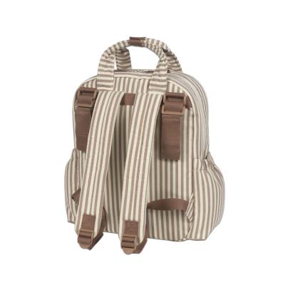 Walking Mum Mochila Maternidade Praliné Strips Moka | Farmácia d'Arrábida