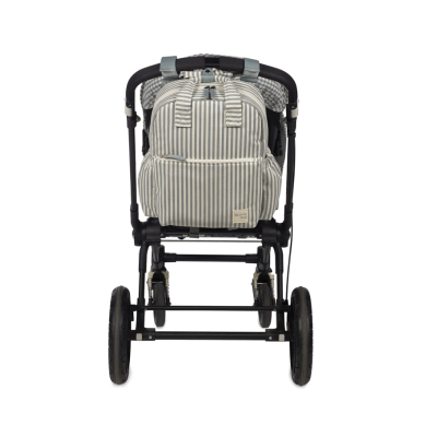 Walking Mum Mochila Maternidade Praliné Strips Matcha | Farmácia d'Arrábida