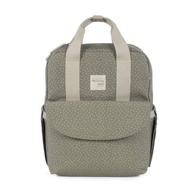 Walking Mum Mochila Maternidade Polka Dot Poppy Moss | Farmácia d'Arrábida