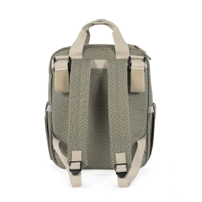 Walking Mum Mochila Maternidade Polka Dot Poppy Moss | Farmácia d'Arrábida