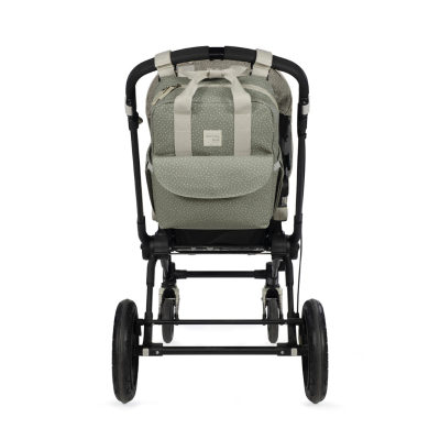 Walking Mum Mochila Maternidade Polka Dot Poppy Moss | Farmácia d'Arrábida