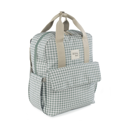 Walking Mum Mochila Maternidade I Love Vichy Green | Farmácia d'Arrábida