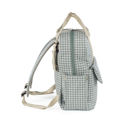 Walking Mum Mochila Maternidade I Love Vichy Green | Farmácia d'Arrábida