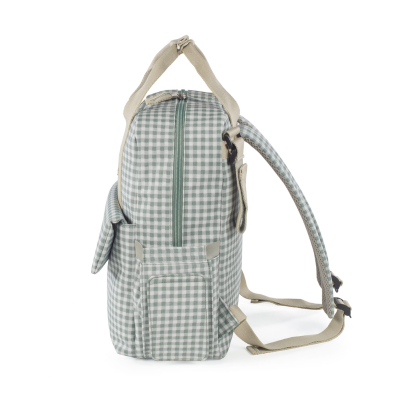 Walking Mum Mochila Maternidade I Love Vichy Green | Farmácia d'Arrábida