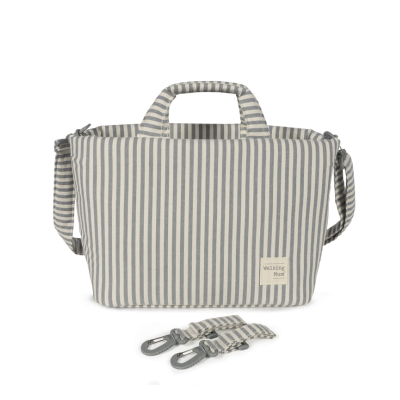 Walking Mum Mala Maternidade Praliné Strips Matcha | Farmácia d'Arrábida