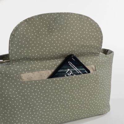 Walking Mum Cesta Organizadora Praliné Vichy Moka | Farmácia d'Arrábida