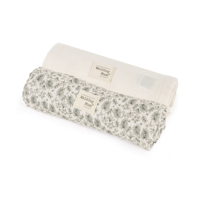 8435748608423 Walking Mum Pack 2 Musselinas Gala Mint | 70x70cm