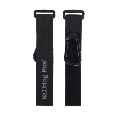 Walking Mum Ganchos Pretos Carrinho Bebé 2 Uni. | Farmácia d'Arrábida