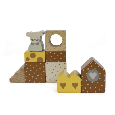 Walking Mum Blocos de Madeira Poppy +12Meses | Farmácia d'Arrábida