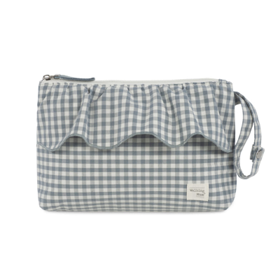 Walking Mum Necessaire Praliné Vichy Matcha 26cm | Ideal para organizar produtos de higiene