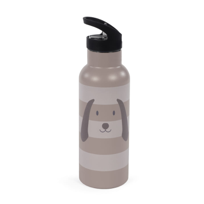 Walking Mum Garrafa Térmica Cão Sintra Beige 500ml | Com palhinha