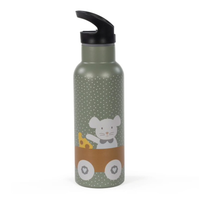 8435748605880 Walking Mum Garrafa Térmica Rato Poppy 500ml | Com palhinha