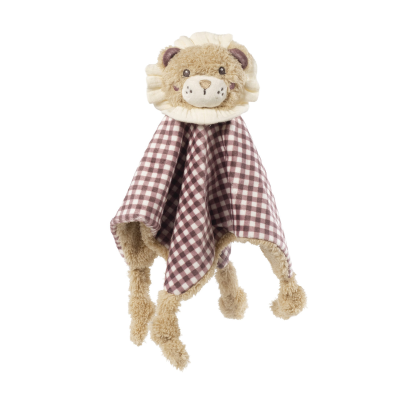 8435748608652 Walking Mum Doudou Leão Gala Cerise +0M | Super suave para bebé