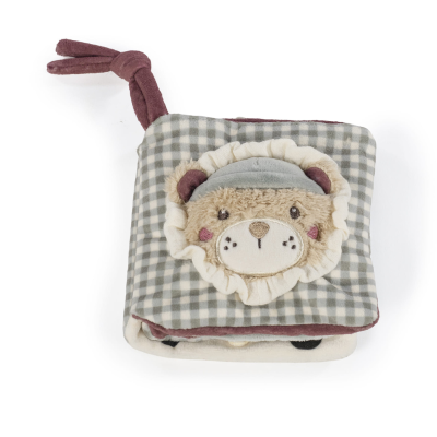 8435748608720 Walking Mum Livro de Atividades Leão Gala Mint | Suave e sensorial