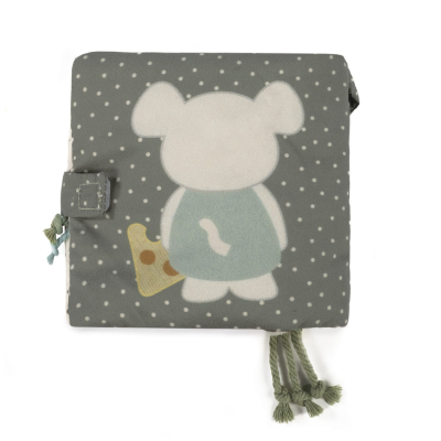 Walking Mum Livro Tecido Didático Rato Poppy | Farmácia d'Arrábida