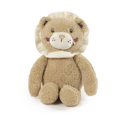 Walking Mum Peluche Leão Gala Cerise 30cm | Conforto desde o nascimento