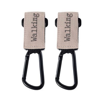 8435748601653 Walking Mum Ganchos Carrinho Bebé Cor Apricot | 2 Unidades